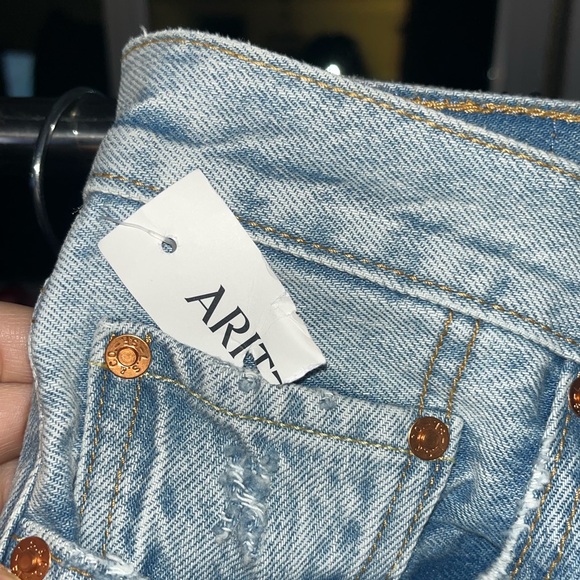 Levi's Women's Straight Leg Jeans in Light Blue - Picture 4 of 6